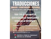 TRADUCTOR PÚBLICO MATRICULADO.