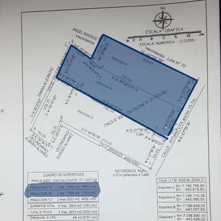VENDO TERRENO DE 3 HECTÁREAS EN EL EPICENTRO DE FERNANDO DE LA MORA ZONA SUR — foto 2