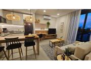 VENDO DEPARTAMENTO AMOBLADO EDIFICIO BELIVE MOLAS COD 5613