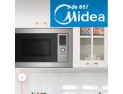 MICROONDAS MIDEA 25 LITROS INOX EMPOTRABLE !! NUEVOS CON GARANTIA !! HACEMOS DELIVERY