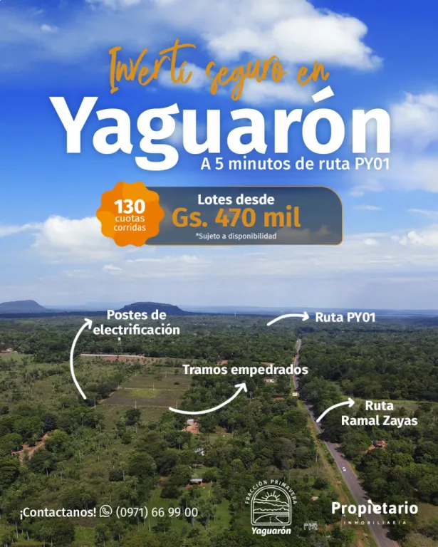 Tu terreno propio en Yaguarón — Foto 2