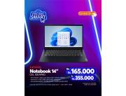 NOTEBOOK A CUOTAS, ENVIOS PARA TODO PY, SIN ENTREGA INICIAL