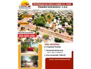 Propiedad en venta sobre la Av. Perú - Barrio Don Bosco - km 7, a solo 3,000 mts de la R.I