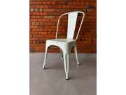 SILLA FIJA TOLIX ANIGUO BLANCO