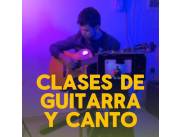 CLASES A DOMICILIO YA SEA DE CANTO O GUITARRA POPULAR