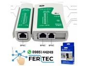TESTER PROBADOR DE CABLE DE RED RJ45/RJ11