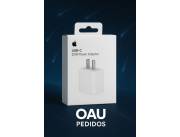 Cargador iPhone Apple adaptador de corriente usb C de 20W