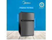 HELADERA MIDEA 110 LITROS INOX 2 PUERTAS !! NUEVOS CON 3 AÑOS DE GARANTIA !!!