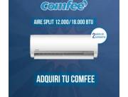 AIRES SPLIT COMFEE DE 12000, 18000 Y 24000 BTU !! NUEVOS EN CAJA CON GARANTIA !!