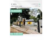SMA. TRINIDAD, LUMEN: GRAN RECEPCION, ESCRITORIO, 3 DORMIT, JARDÌN, QUINCHO, 9.500.000 GS.