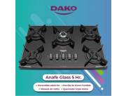 ANAFE DAKO 5 HORNALLAS A GAS CON ENCENDIDO ELÉCTRICO !! NUEVOS EN CAJA CON GARANTIA !!