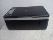 Impresora todo en uno color HP DeskJet modelo F4180 con fuente de alimentación