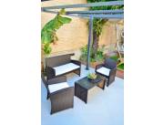 JUEGO DE JARDIN SEVILLA SIMIL RATAN (3679)