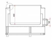 Olla de acero inoxidable 300lts