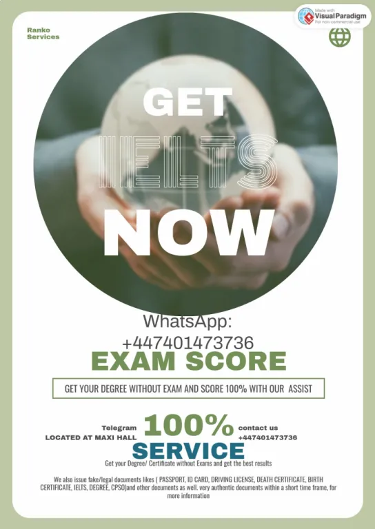 Get IELTS, TOEFL, PTE, CPSO, Degree WhatsApp: +447401473736 — foto 2