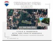 Amplia propiedad de 3.256 m2 en Capiatá Rojas Cañada a cuadras de la Ruta 2