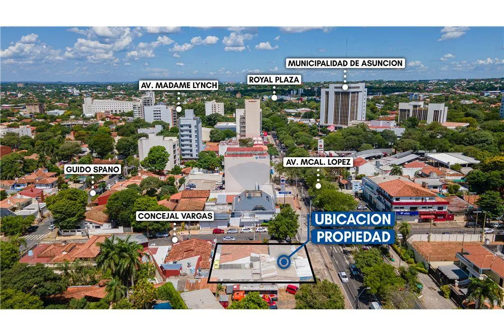 Terreno - Venta - Paraguay Asunción Herrera AMPLIO TERRENO EN ESQUINA SOBRE MCAL LOPEZ 85 — photo 2