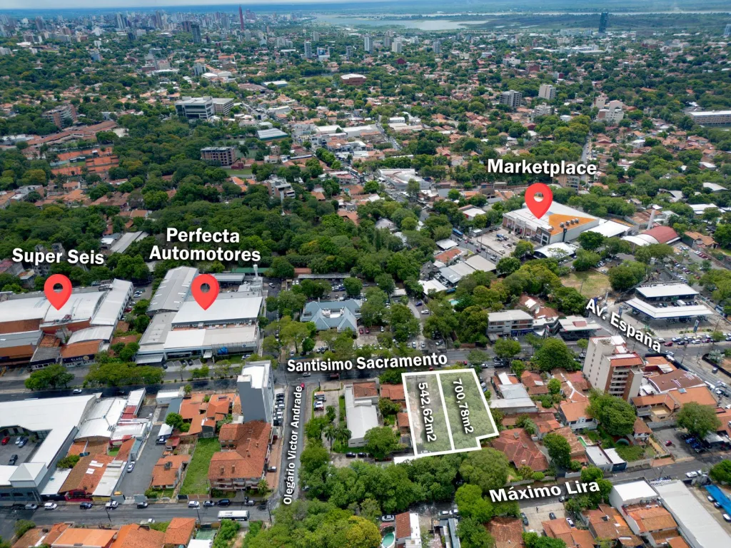 SE VENDE TERRENO IMPORTANTE SOBRE AVENIDA SANTISIMO SACRAMENTO. — foto 2
