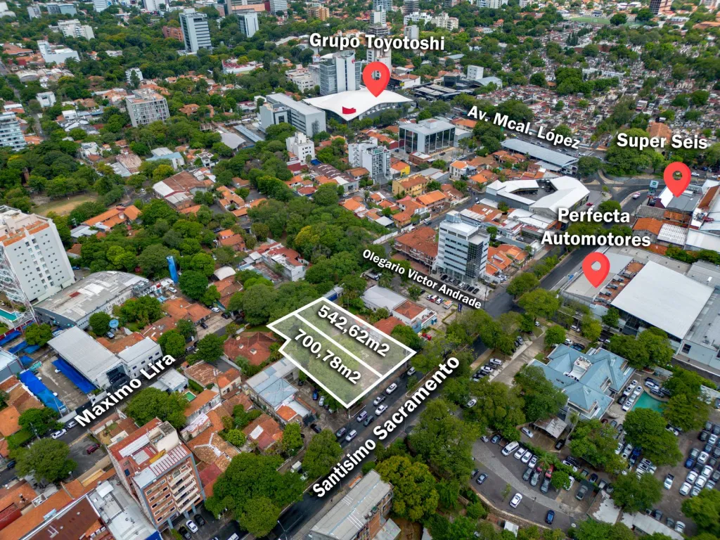 SE VENDE TERRENO IMPORTANTE SOBRE AVENIDA SANTISIMO SACRAMENTO. — foto 3