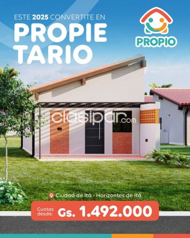 Casas - Casa+Terreno con Financiacion a Precio de Alquiler