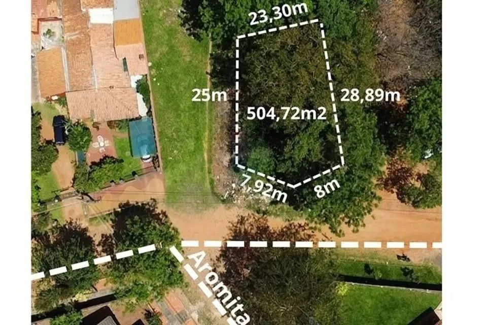 En venta amplio terreno en Jardín de Oro de la ciudad de Luque — foto 2