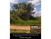 LOTE EN ESQUINA DE 459M² EN SAN BERNARDINO, ZONA HOTEL LA MATILDE
