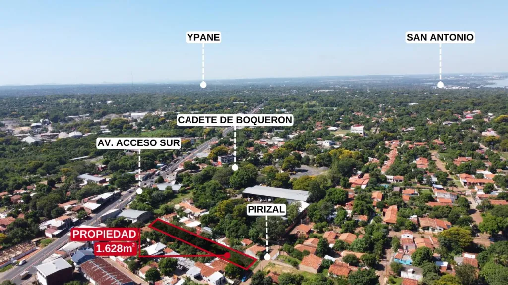 Vendo amplio terreno en Ñemby ideal para desarrollo Inmobiliario — foto 2