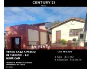 *Vendo Casa a Precio de Terreno - Bo Mburicao*