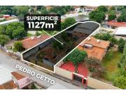 VENDO TERRENO CON DEPOSITO Y CASA A REFACCIONAR