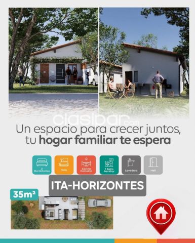 Casas - Casa amoblada+terreno Financiado a Precio de Alquiler