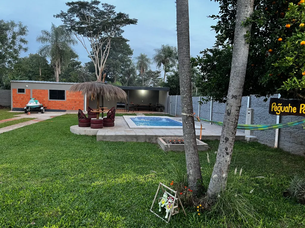 ITAUGUA: HERMOSA CASA QUINTA, IDEAL P RELAX, FINES DE SEMANA, 435.000.000 GS. — foto 3
