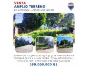 En Venta Amplio Terreno en Lambaré, Barrio San Isidro 📍Ubicado sobre la calle asfaltada