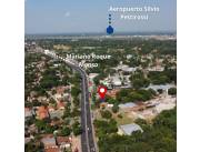 VENDO IMPORTANTE TERRENO SOBRE LA RUTA TRANSCHACO
