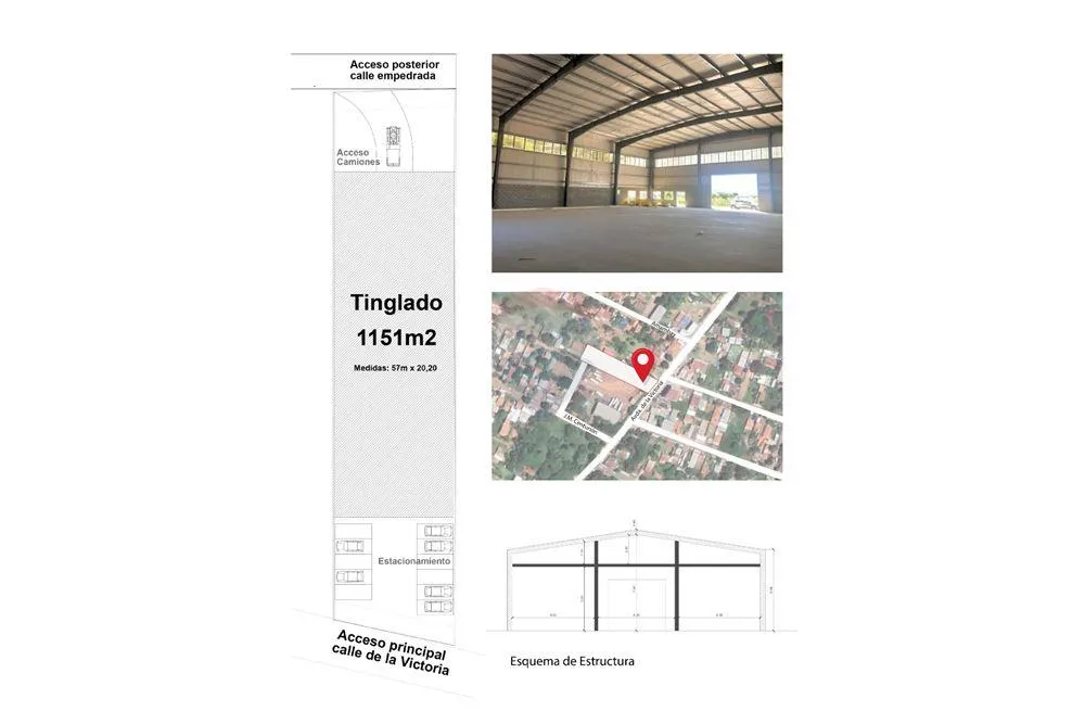 ALQUILO DEPOSITO A ESTRENAR EN SAN LORENZO 1.150 M2 CUBIERTOS — photo 2