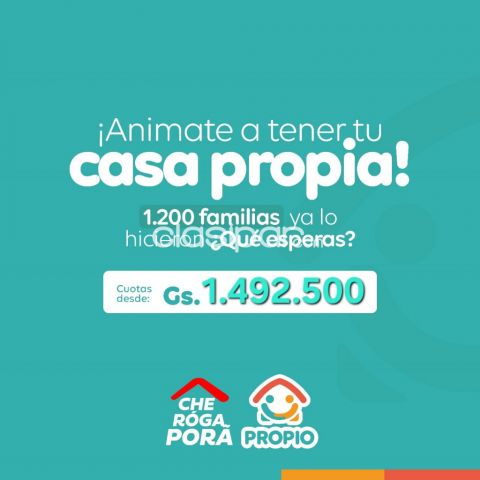 Casas - Casa+Terreno con Financiacion a Precio de Alquiler y Amoblamiento de COCINA+COMEDOR