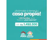 Casa+Terreno con Financiacion a Precio de Alquiler y Amoblamiento de COCINA+COMEDOR