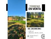 Vendo terreno en Luque Zona Cañada Garay