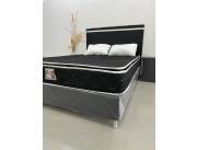 Sommier completo Matrimonial con Pillow Top