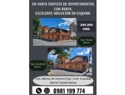 EN VENTA EDIFICIO DE DEPARTAMENTOS CON RENTA, IDEAL PARA INVERSIONISTAS, BO. CIUDAD NUEVA!