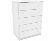 COMODA PORTA TV DE 5 CAJONES COLOR BLANCO !! NUEVOS CON GARANTIA ! ENVIOS A TODO EL PAIS