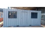 CONTENEDOR OFICINA MOVIL / MODULO DE 20 PIES (6 METROS) EN VENTA O ALQUILER