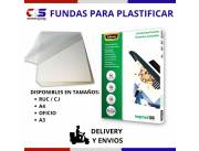 Laminas para plastificado