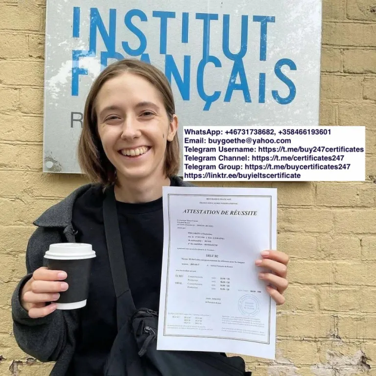 WhatsApp +358466193601) Buy French Language Certificates In Canada, France, Egypt, Algeria — foto 3