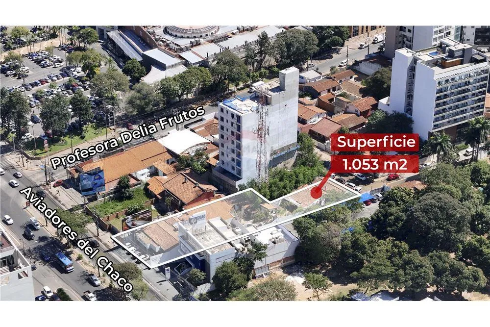 TERRENO SOBRE AVIADORES DEL CHACO ZSHOP DEL SOL 1053 m² — foto 2