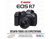 Cámara Canon EOS R7 Kit 18-150mm. Adquirila en cuotas!