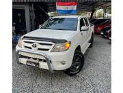 Toyota Hilux 2008 Único dueño Mecanico Motor 2.5 4x4