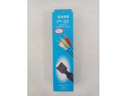 Clabe rca para PS2/PS3