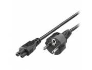 Cable power tipo trebol punta redonda