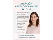 Psicóloga Clínica – Terapia Breve Online – Atención Profesional y Confidencial