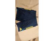 🟡 Short Adidas Deportivo Original – Talle L – Nuevo con Etiqueta